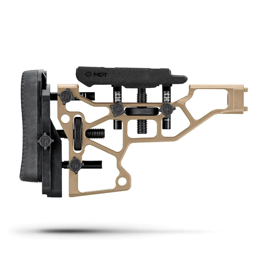 MDT XTN Skeleton Rifle Butt Stock SRS-X and SRS-X Premier for ESS and ACC Rifle Chassis Systems – view 7