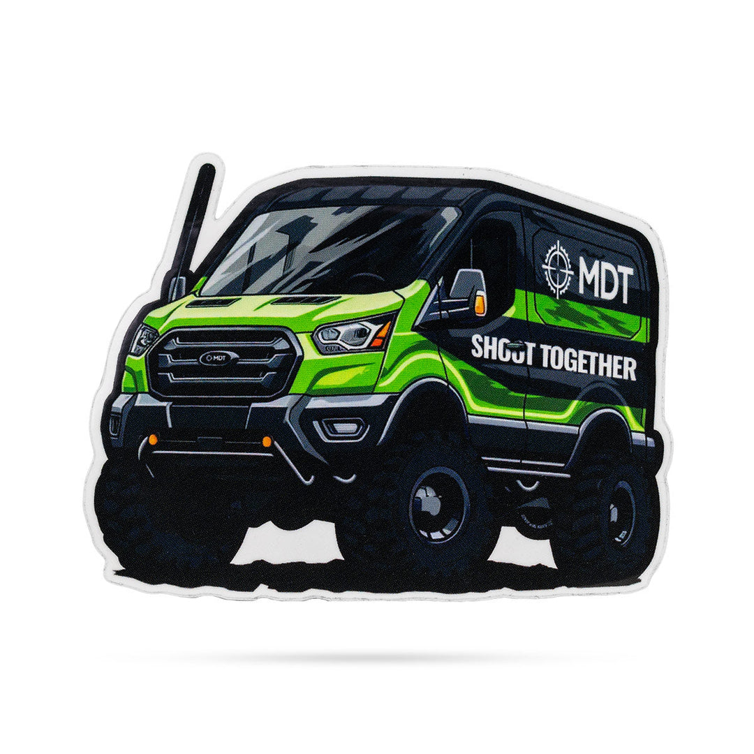 MDT Precision On Wheels Sticker