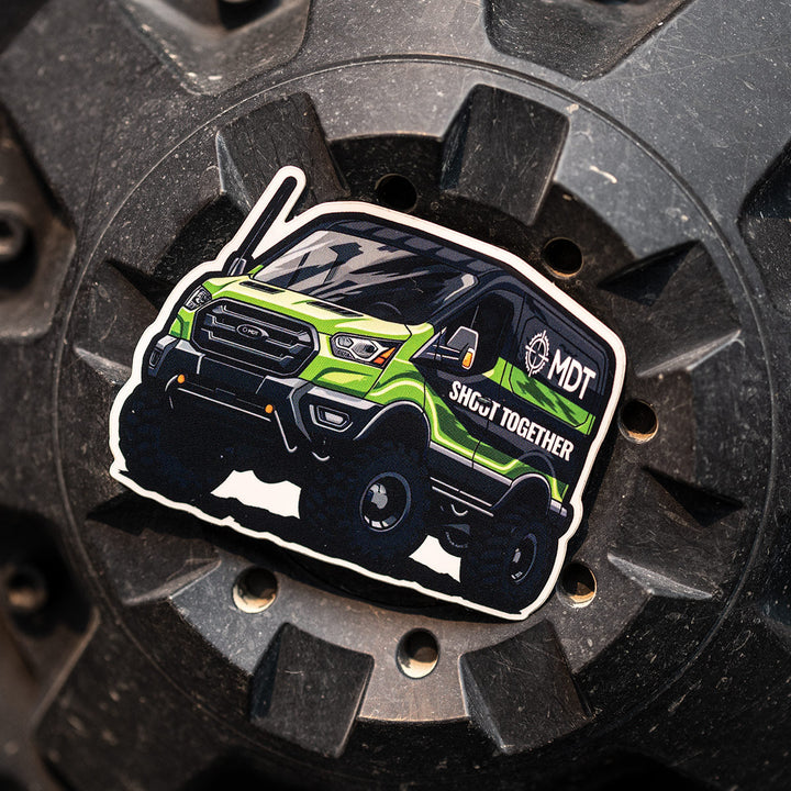 MDT Precision On Wheels Sticker – view 4