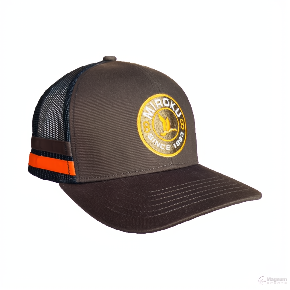 MIROKU DUCKLINE TRUCKER CAP BROWN