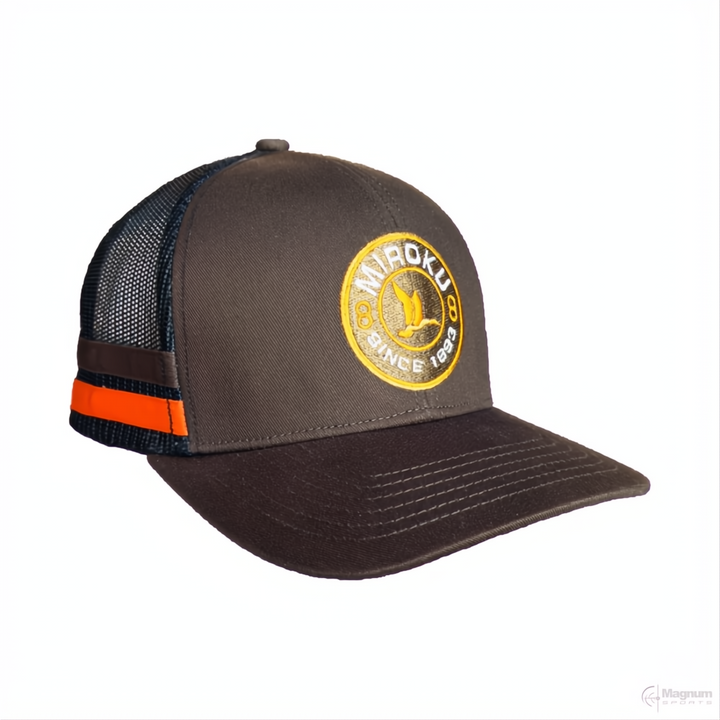 MIROKU DUCKLINE TRUCKER CAP BROWN