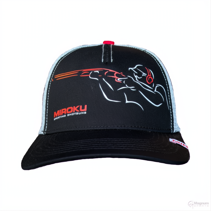MIROKU TRACER TRUCKER CAP BLACK