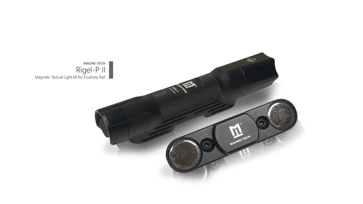 Magne-Tech Rigel II-P: 1100lm Magnetic Weapon Torch Kit For Picatinny Rails