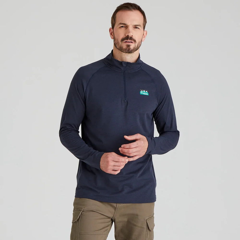 Ridgeline Baseline Pull-On Zip Top | Mens