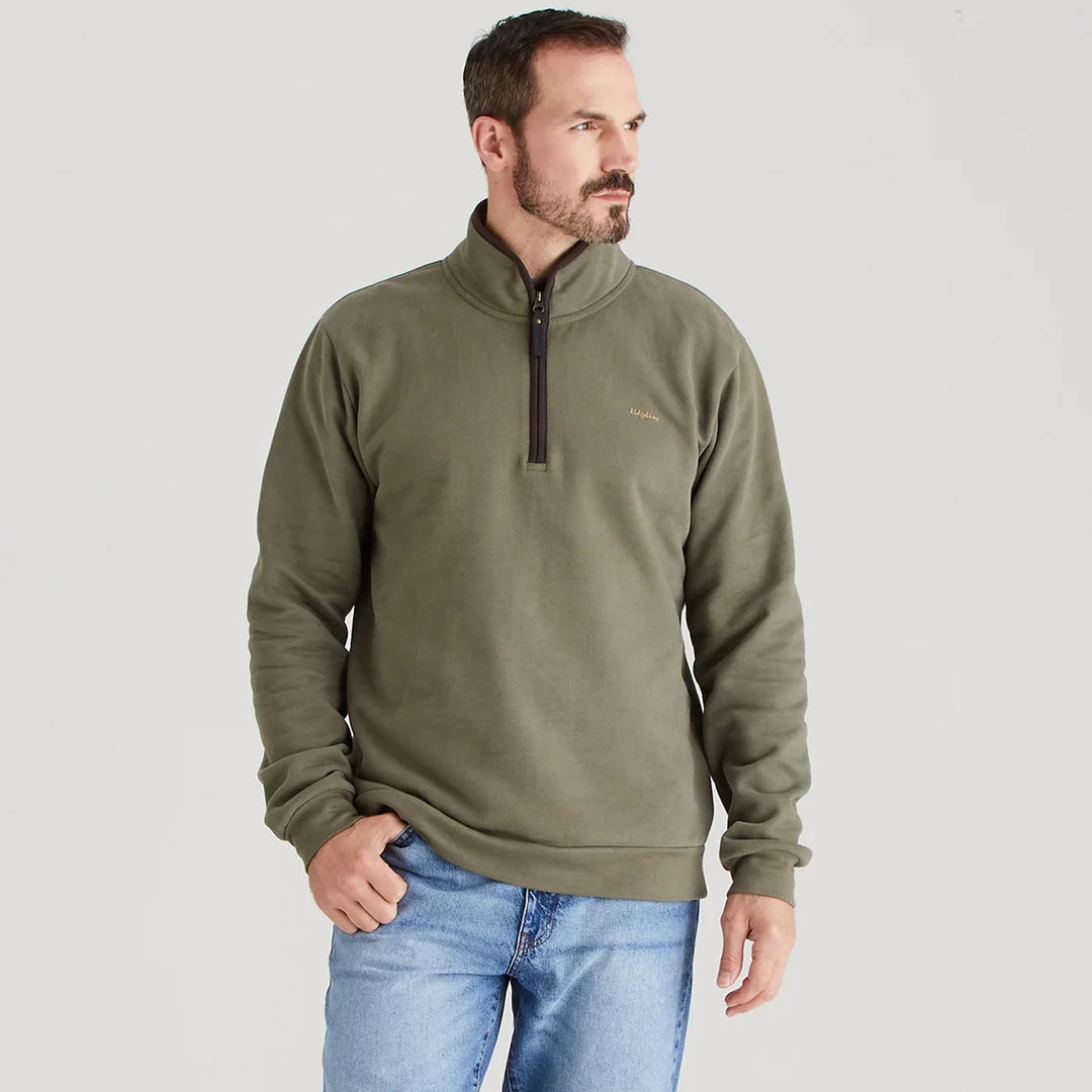 Ridgeline Brancaster 1/4 Zip Top | Mens