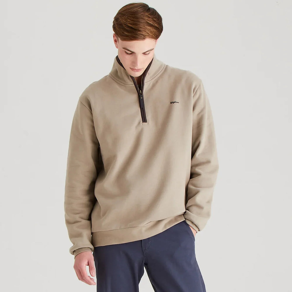 Ridgeline Brancaster 1/4 Zip Top | Mens