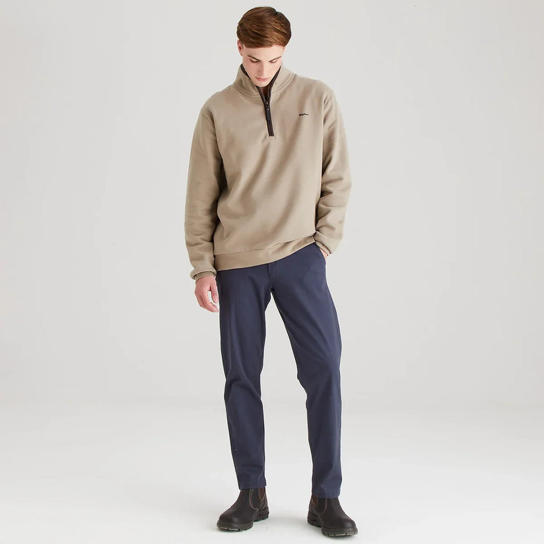 Ridgeline Brancaster 1/4 Zip Top | Mens