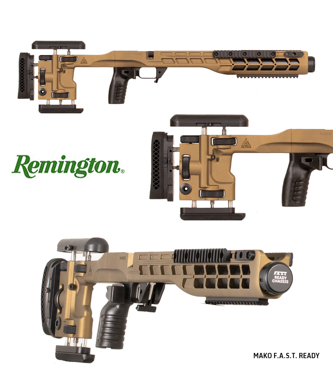 Accuracy Solutions Mako F.A.S.T. chassis for Remington 700
