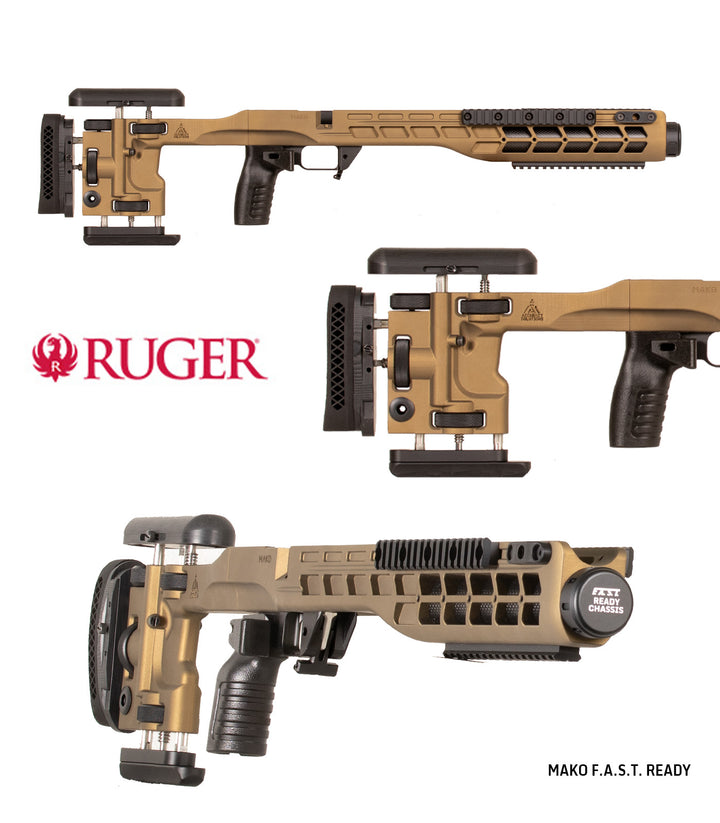 Accuracy Solutions Mako F.A.S.T. chassis for Ruger 10/22