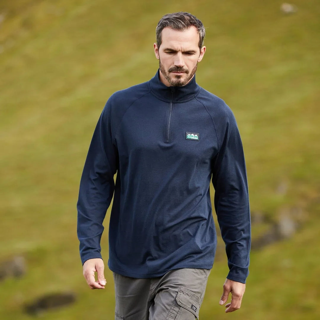Ridgeline Baseline Pull-On Zip Top | Mens