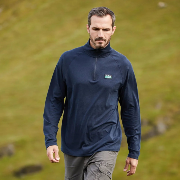 Ridgeline Baseline Pull-On Zip Top | Mens