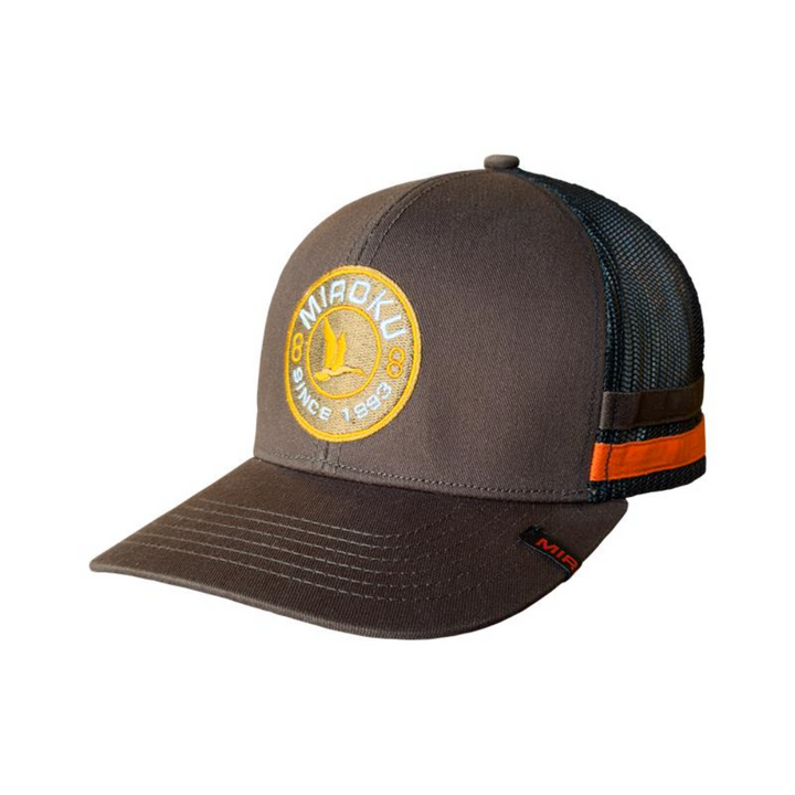 MIROKU DUCKLINE TRUCKER CAP BROWN