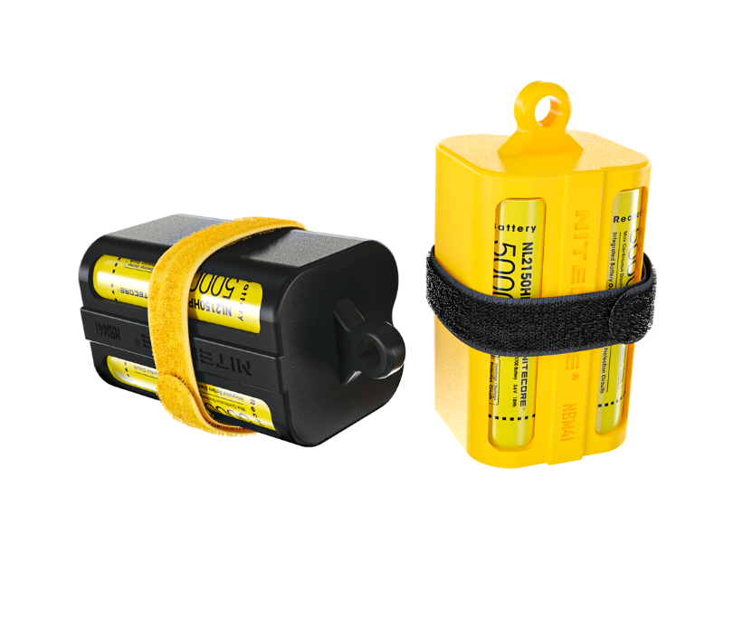 Nitecore NBM41 Multipurpose Battery Magazine, Yellow