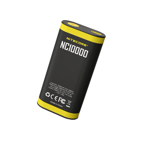 Nitecore NC10000 Highland Power Bank, 10,000mAh (Cable Sold Separately)
