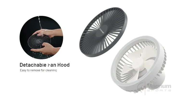 Nitecore Multifunction Electric Fan Grey view 7