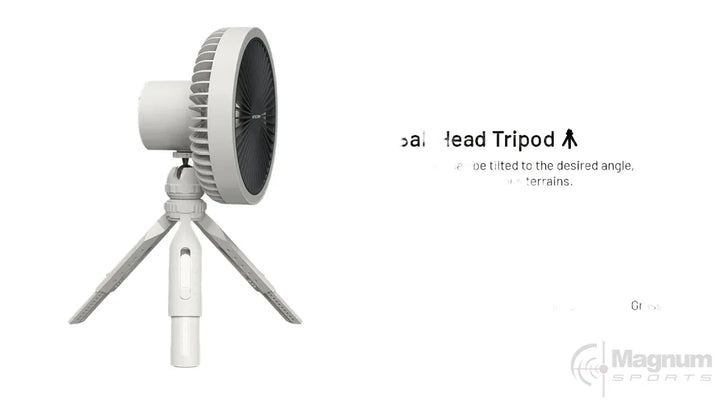 Nitecore Multifunction Electric Fan Grey view 14