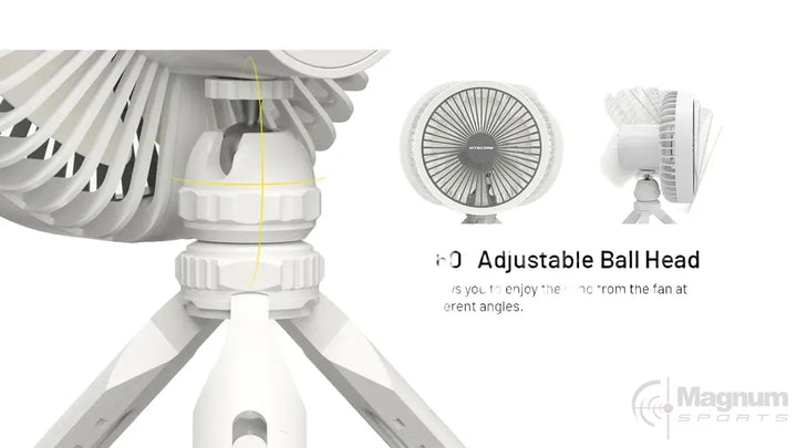 Nitecore Multifunction Electric Fan Grey view 13