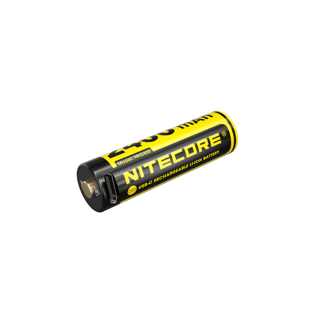 Nitecore NH2400 USB-C Rechargeable 1.5V Li-ion AA Battery