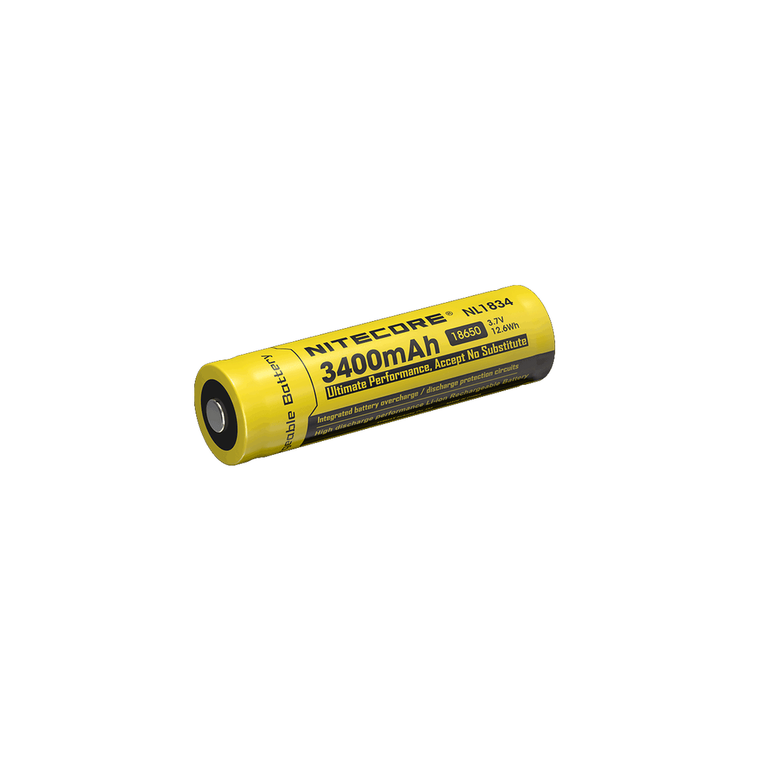 Nitecore NL1834 High-Performance Li-ion Rechargeable Battery