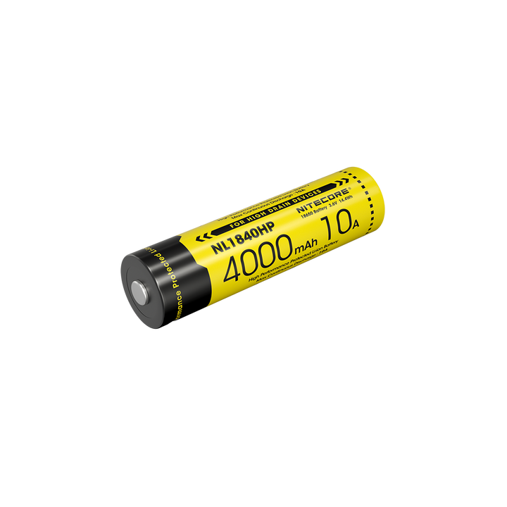 Nitecore NL1840HP High Drain Li-ion Rechargeable Battery