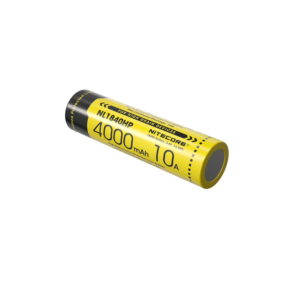 Nitecore NL1840HP High Drain Li-ion Rechargeable Battery