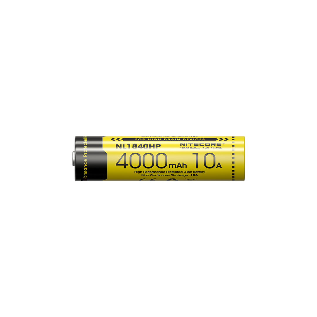 Nitecore NL1840HP High Drain Li-ion Rechargeable Battery