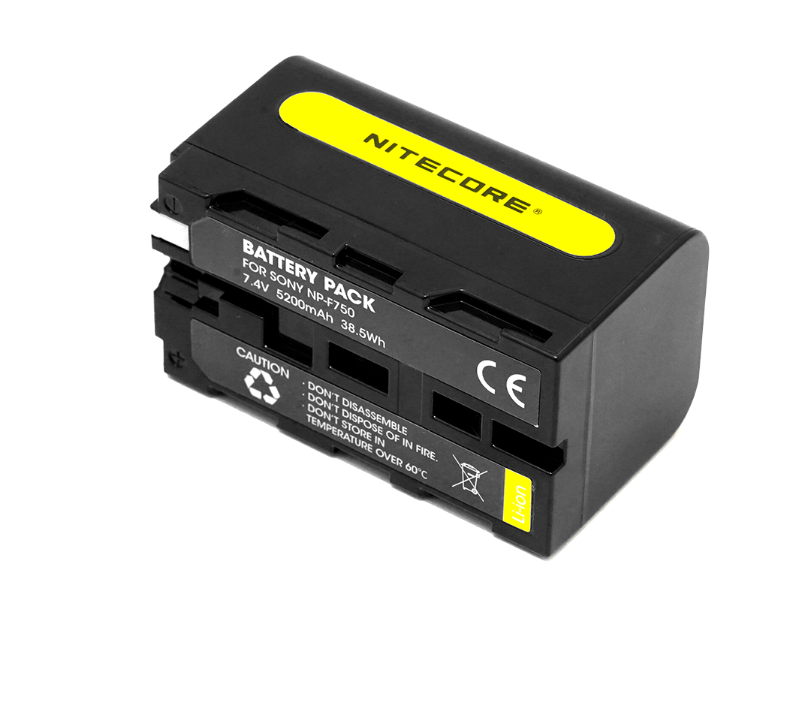 Nitecore NP-F750 Battery Pack for Sony NEX-FS700, HXR-NX5N