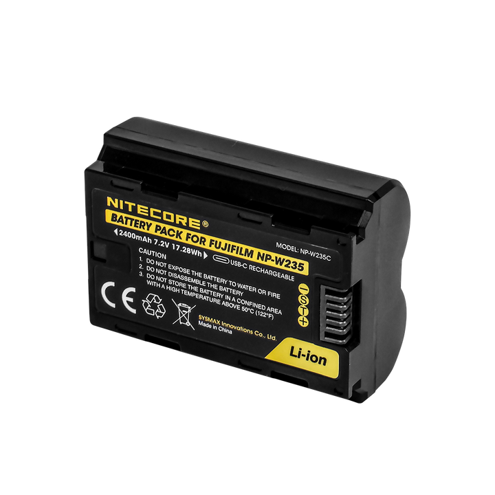 Nitecore NP-W235C Battery Pack for Fujifilm NP-W235