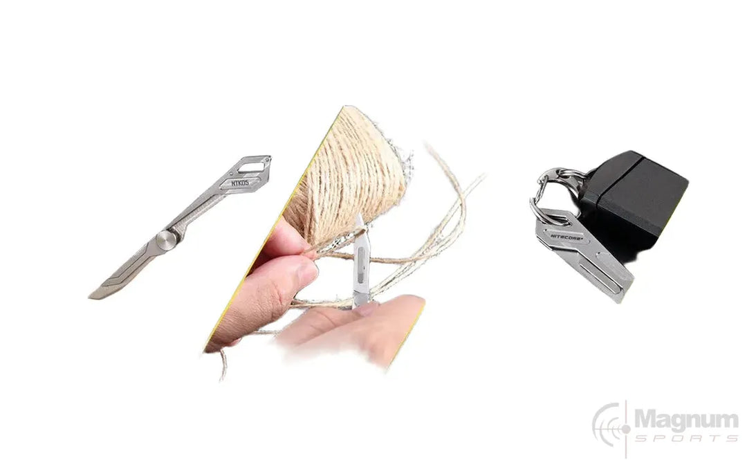 Nitecore Ultra-Tiny Titanium Keychain Knife view 4