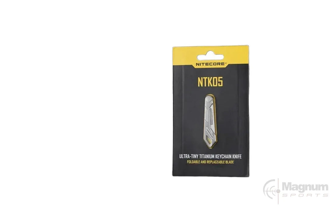Nitecore Ultra-Tiny Titanium Keychain Knife view 2