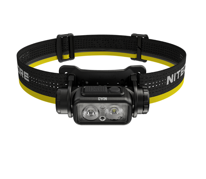Nitecore NU43 High Output Lightweight 18650 Rechargeable Headlamp
