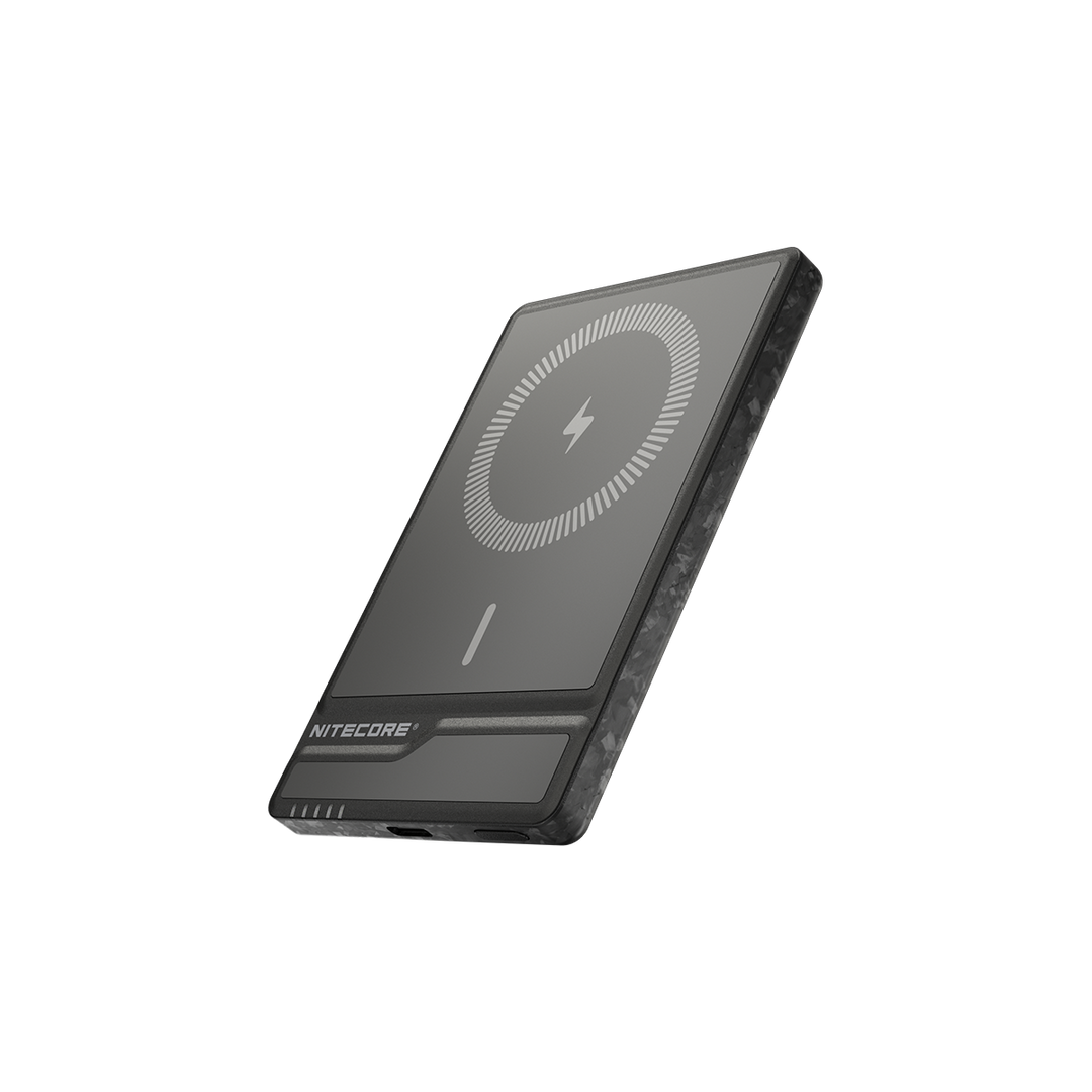 Nitecore NW5000 Carbon Fiber Magnetic Wireless Power Bank