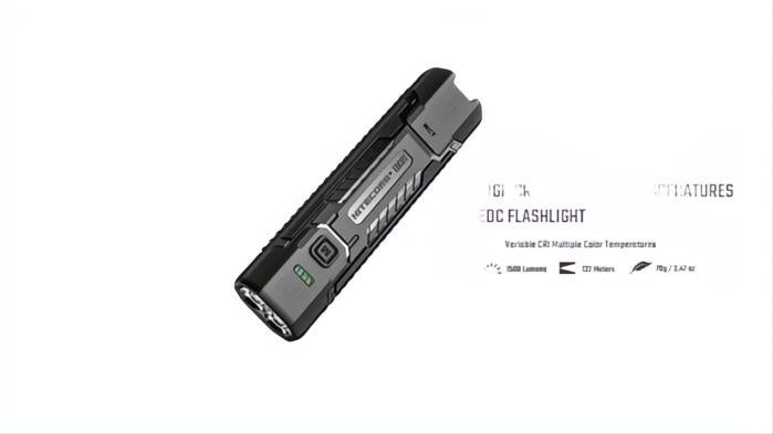 Nitecore EDC07 Ultra Slim 1500 lumens