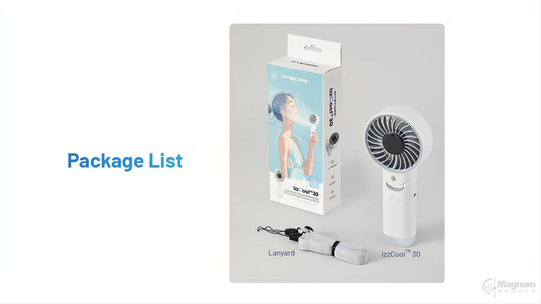 Nitecore Handheld Air Conditioner Fan