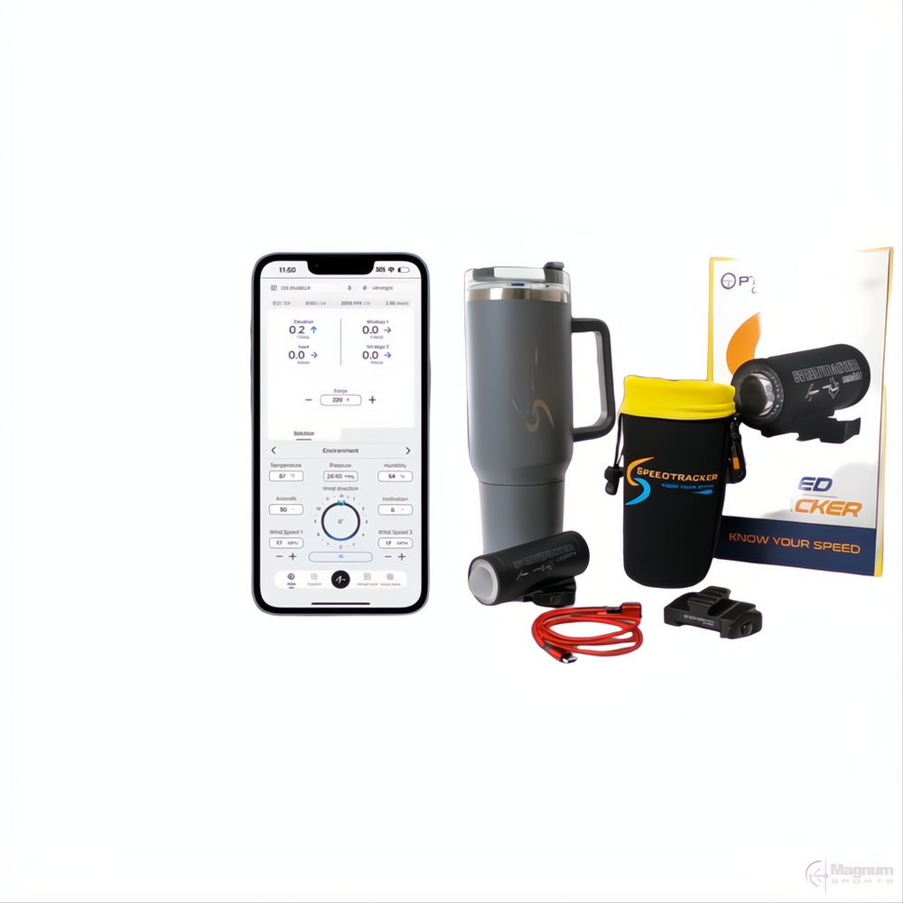 Optex Outdoor Speedtracker Mach 4+, with Applied Ballistics Quantum + Parabolic Adapter