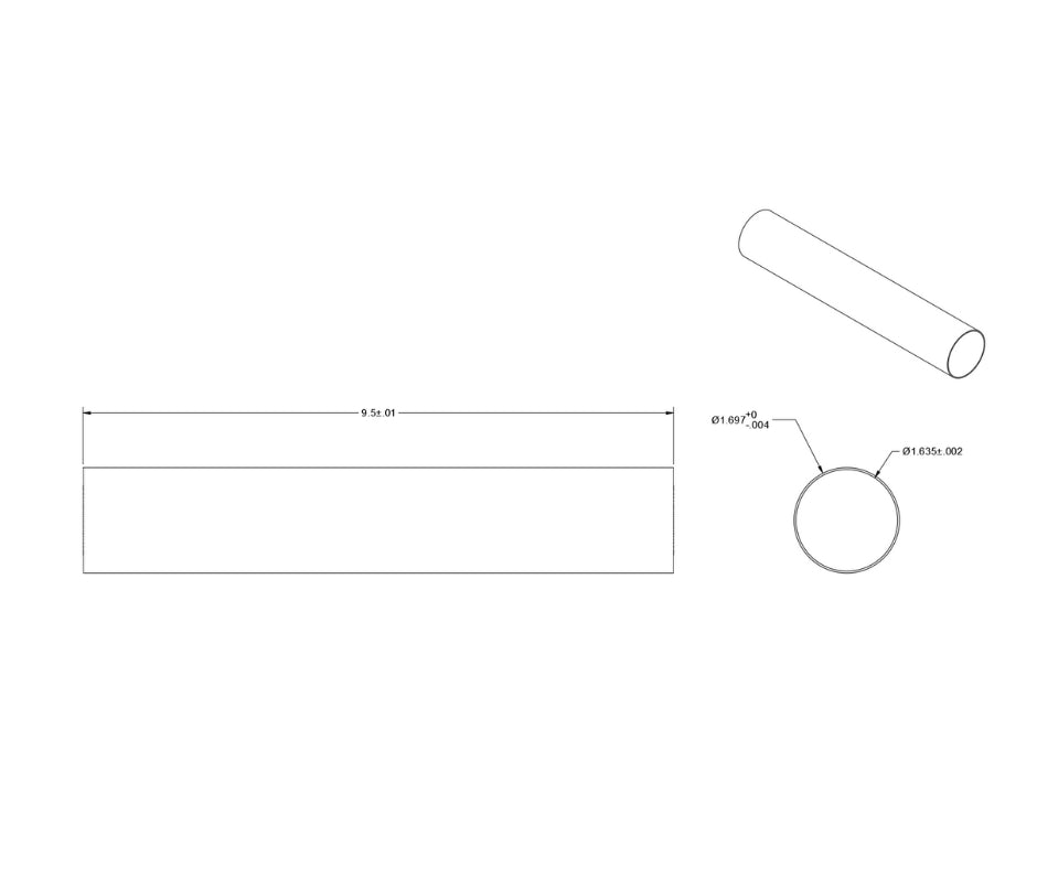 Accuracy Solutions Base Tubes for Orcas