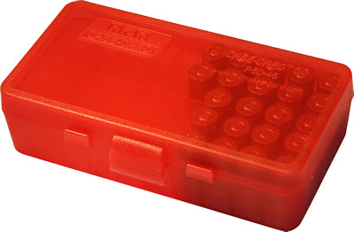 MTM 50 RD Hinged TOP Ammo BOX 4144 - MTM
