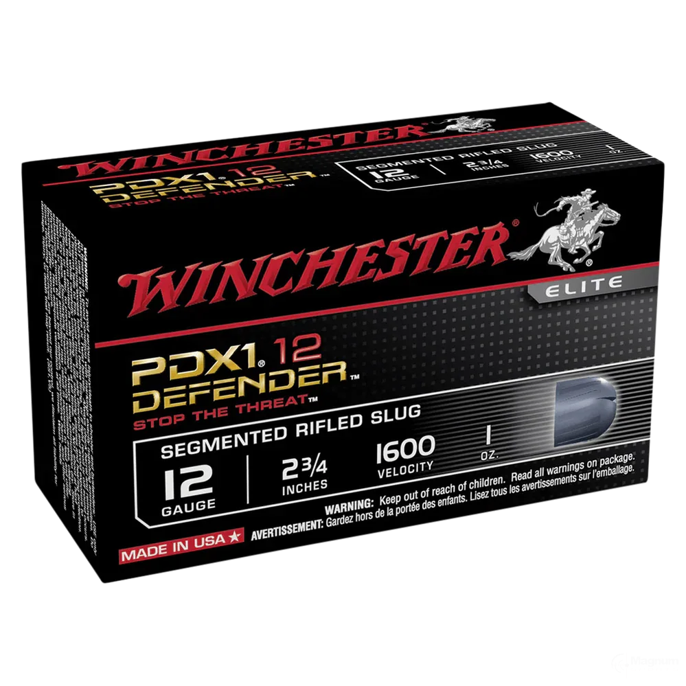 Winchester PDX1 Supreme Elite 12G 2-3/4" Segmenting Slug