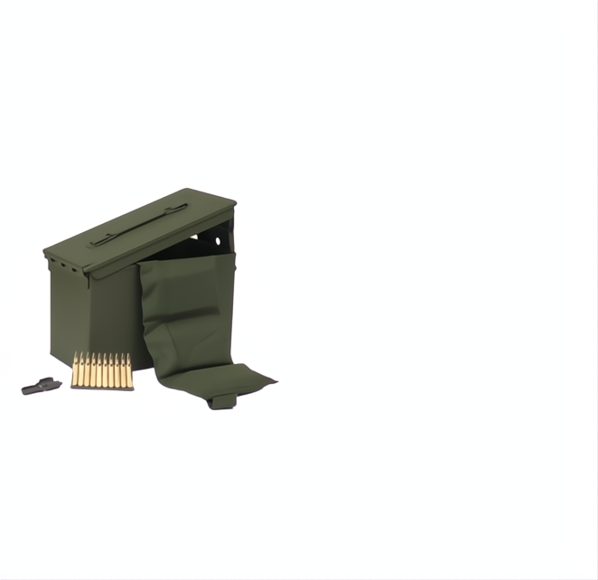 PMC 223 Rem 55gn FMJ in Ammo Can (840 rnds) &amp; Bandolier (140 rnds)