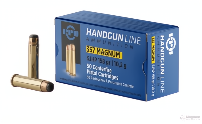 PPU 357 Mag 158gr SJHP