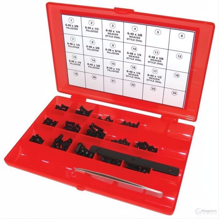 Pachmayr 142 Piece Gunsmith Hex Head Screw Kit