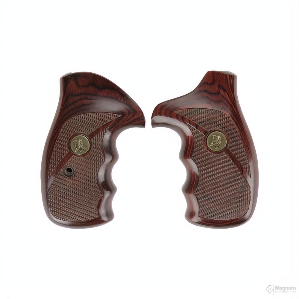 Pachmayr S&amp;W Checkered Rosewood Grups