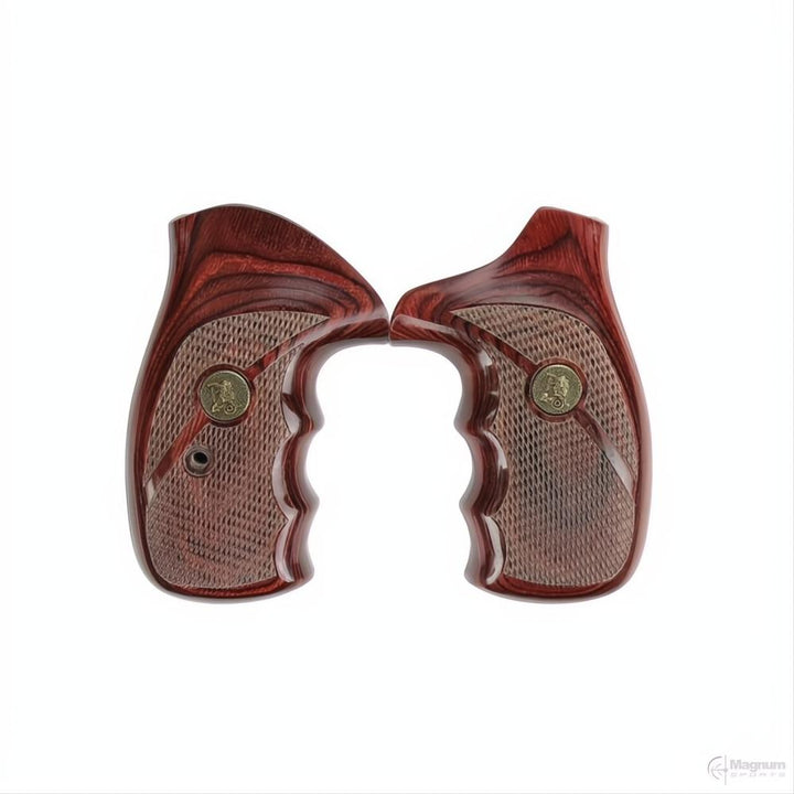 Pachmayr S&amp;W Rosewood Checkered Grips