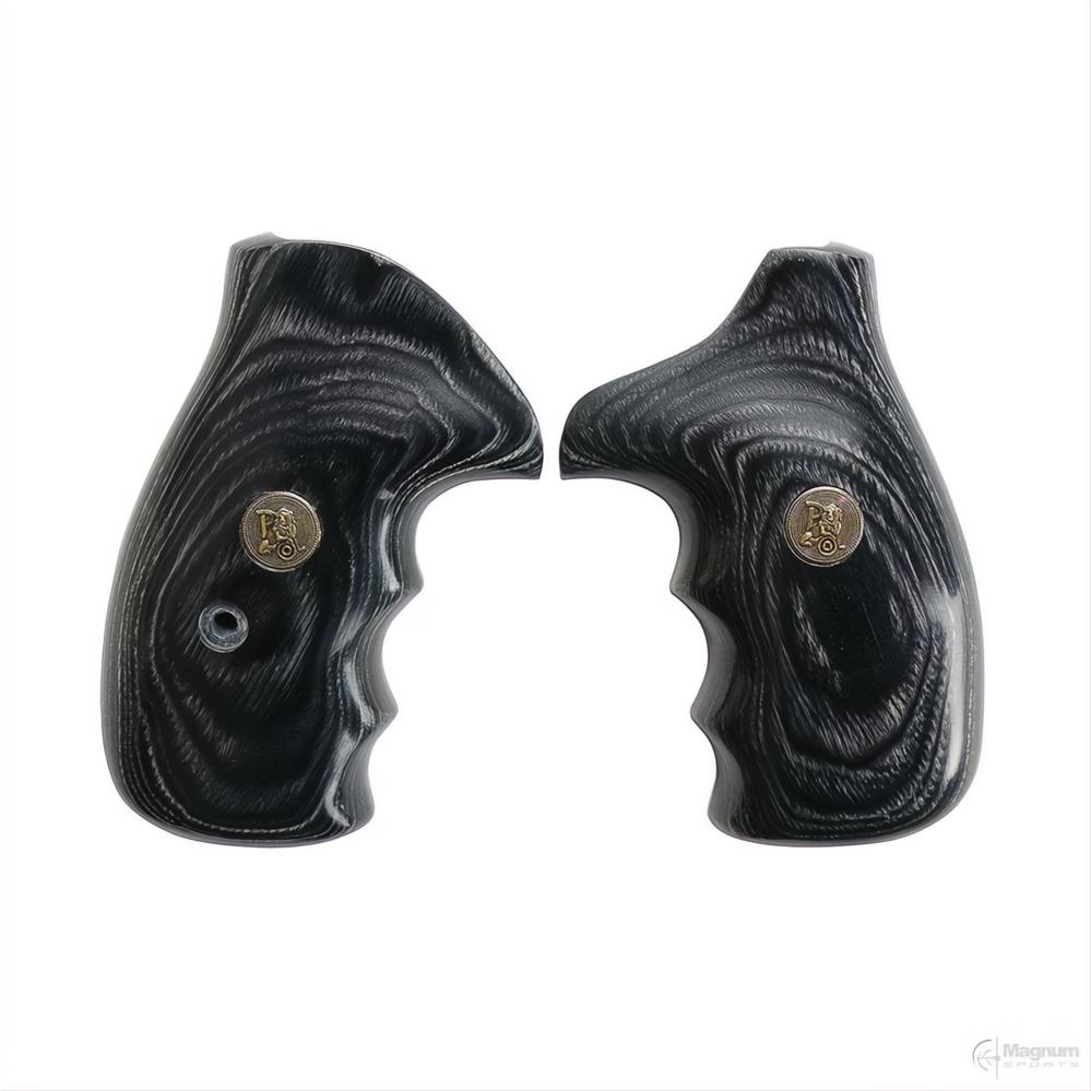 Pachmayr S&amp;W Smooth Charcoal Grips
