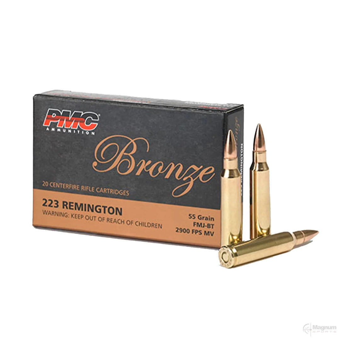 Pmc Ammunition Bronze 223 FMJ-BT 55gr