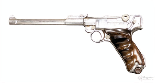 Pre-Owned | Luger P-08 DWM Artillery Nickel Plated - 9mm