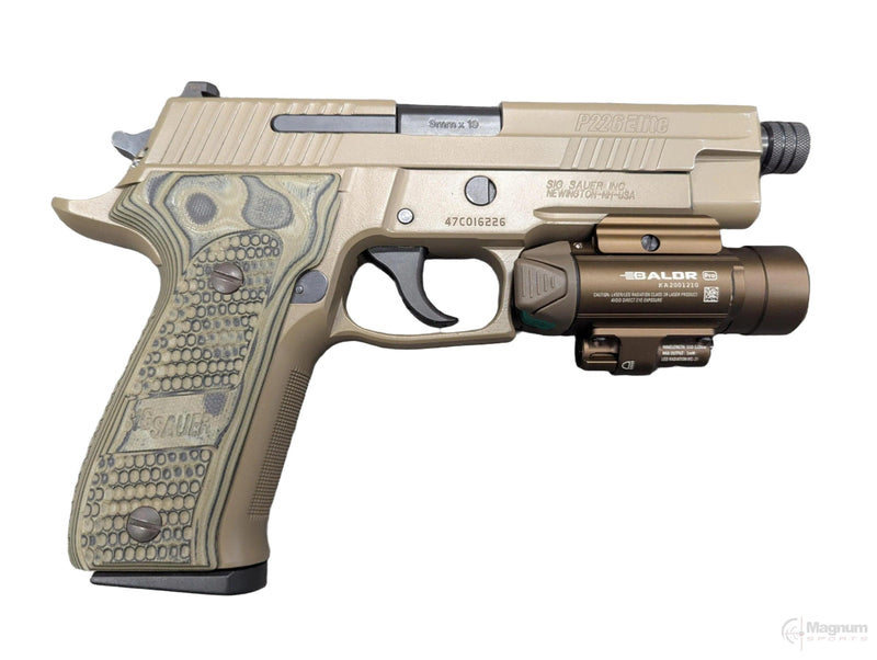 Load image into Gallery viewer, Pre-Owned | Sig Sauer P226 Scorpion Elite, FDE, Olight, Mags
