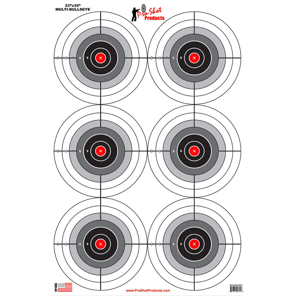 ProShot Multi-Bullseye Target – Magnum Sports