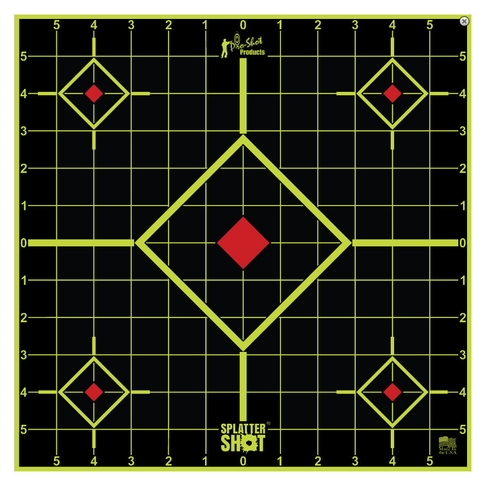 ProShot Splatter Shot  12" Peel & Stick Target