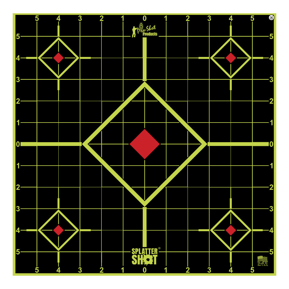 ProShot Splatter Shot  17.25" Peel & Stick Target